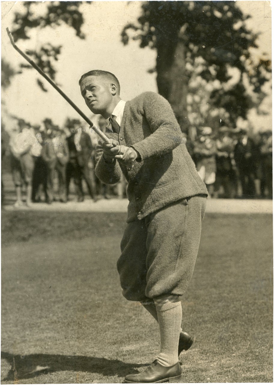 The Brown Brothers Collection - 1924 Bobby Jones Photograph