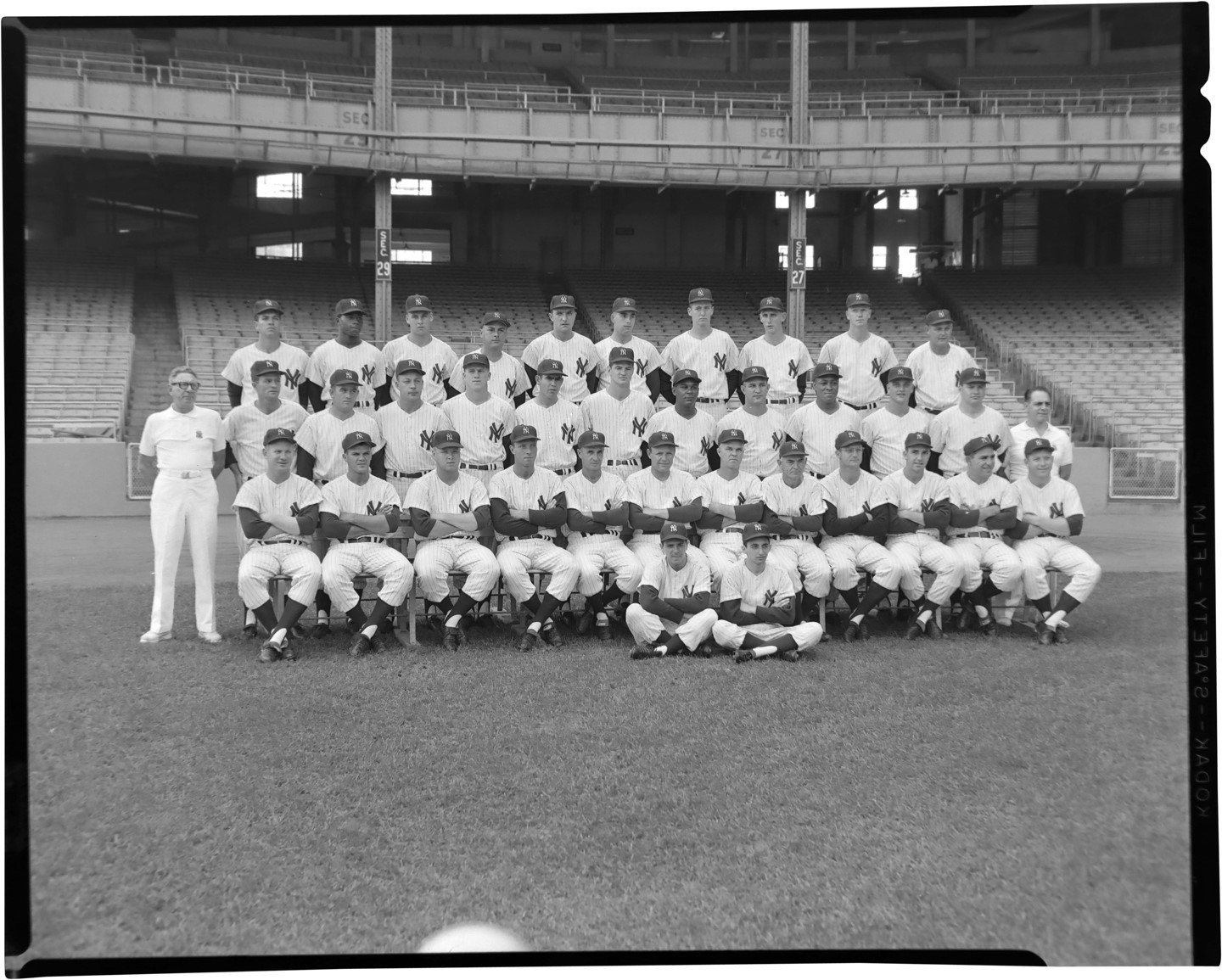 The Brown Brothers Collection - 1961 New York Yankees Team Original Negative