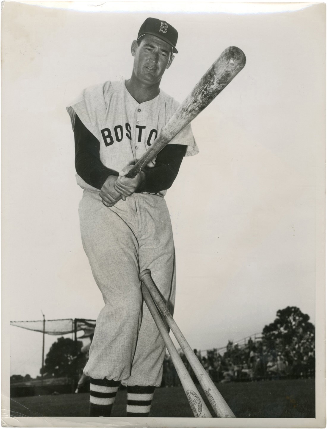 The Brown Brothers Collection - Ted Williams Chooses a Bat Photograph