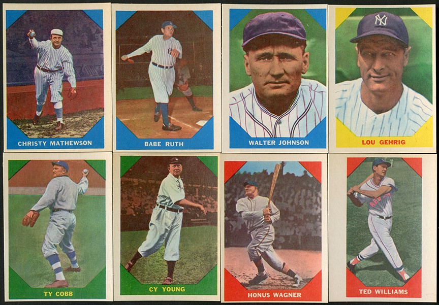 - 1960 Fleer Baseball Greats Complete Set (79)