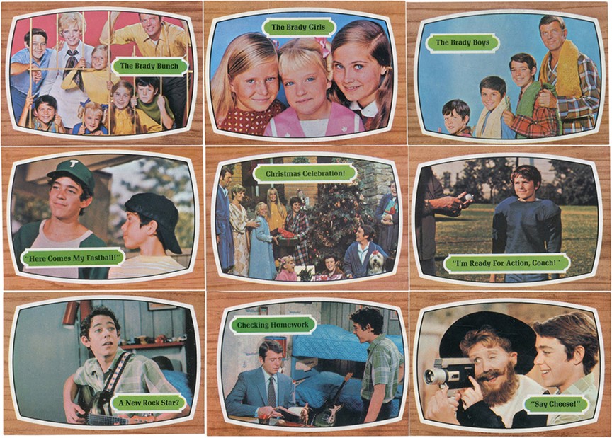 1971 Brady Bunch Topps Complete Set (88)