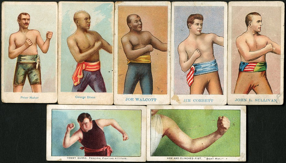 Boxing Cards - Early Boxing Caramel Card Collection (35)