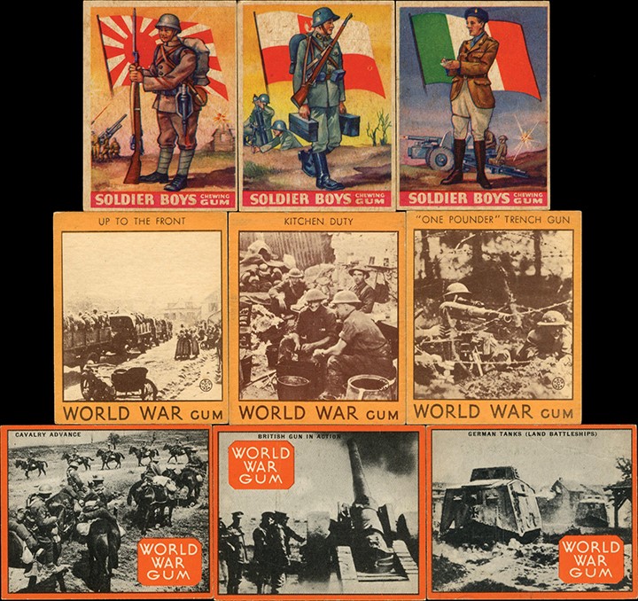 - Large Collection of War Themed Cards (222)