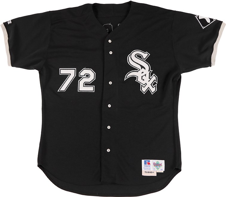 1993 Carlton Fisk Chicago White Sox Game Worn Jersey (White Sox LOA)