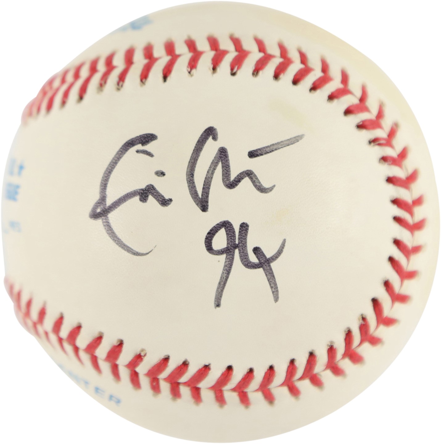 1994 Eric Clapton Single-Signed Baseball (JSA)