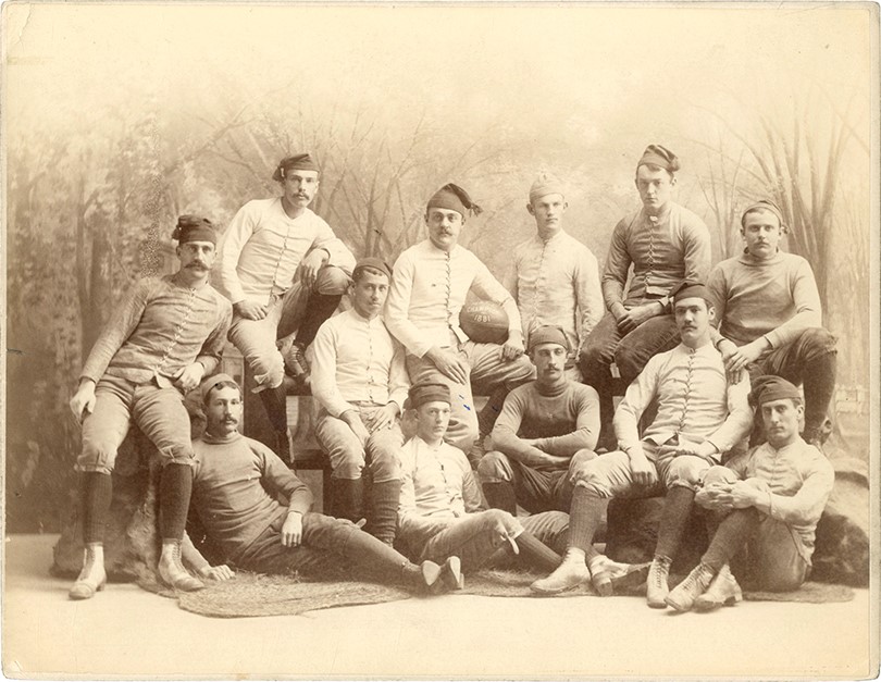 The Brown Brothers Collection - 1881 Yale Bulldogs National Football Champions Team Photograph