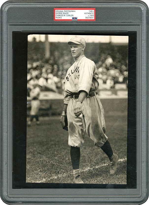 George Sisler Photograph by Charles Conlon (PSA Type I)