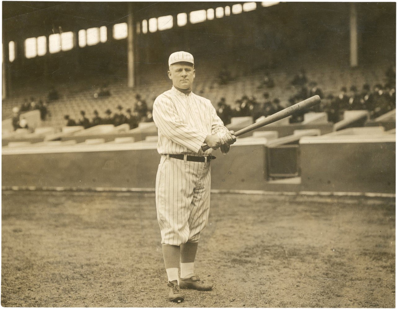 The Brown Brothers Collection - John McGraw Swinging Bat Photograph
