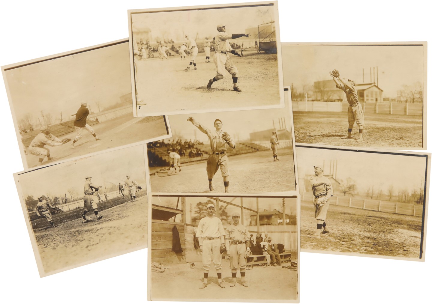Boston Sports - Circa 1916 Boston Red Sox Photographs (7)