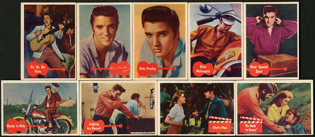 - 1956 Topps Elvis Presley Complete Set (66)