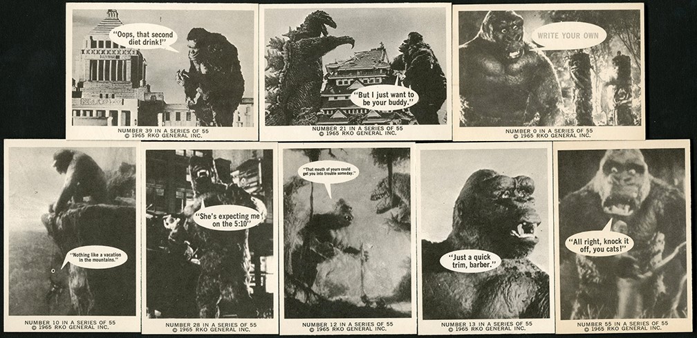 - 1965 Donruss King Kong Complete Set (55)