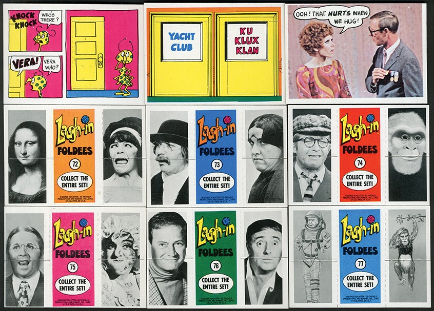 - 1968 Topps Laugh-In Complete Set (77)