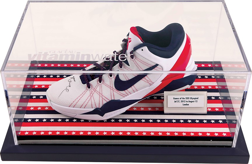 - 2012 Kobe Bryant Signed Nike Zoom VII USA Olympic Shoe from Nike Director