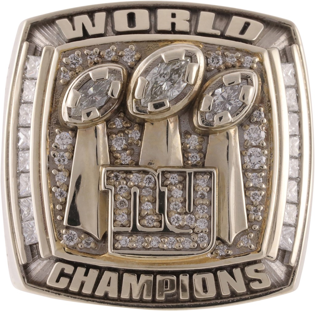 - 2007 New York Giants Super Bowl XLII Championship Ring