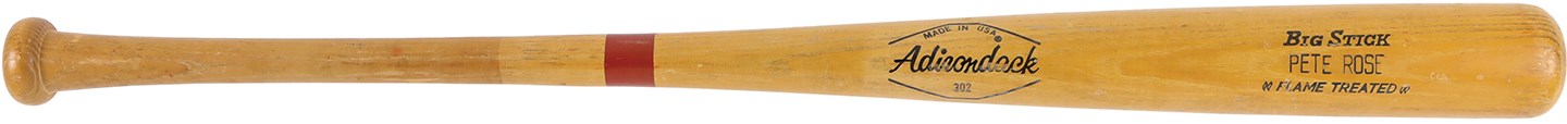 1970s Pete Rose Game Used Adirondack Bat