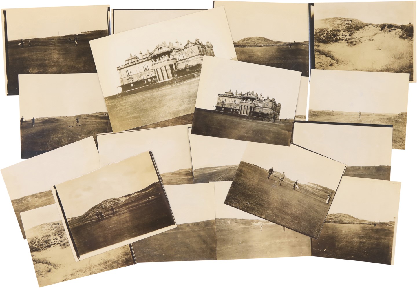 - Collection of Early 1900s Photographs of St. Andrews Golf Course (21)