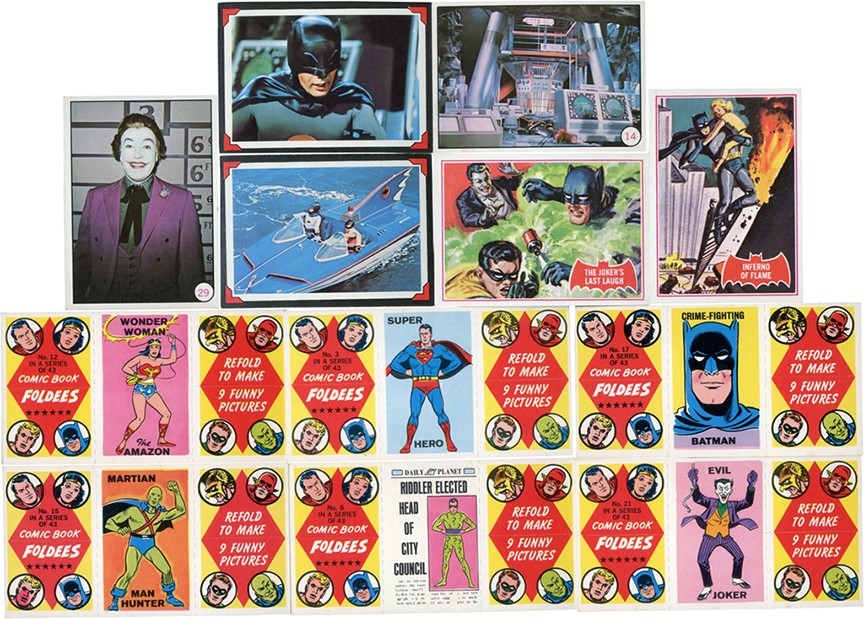 - Large Batman, Super Hero, & Green Hornet Non-Sport Collection