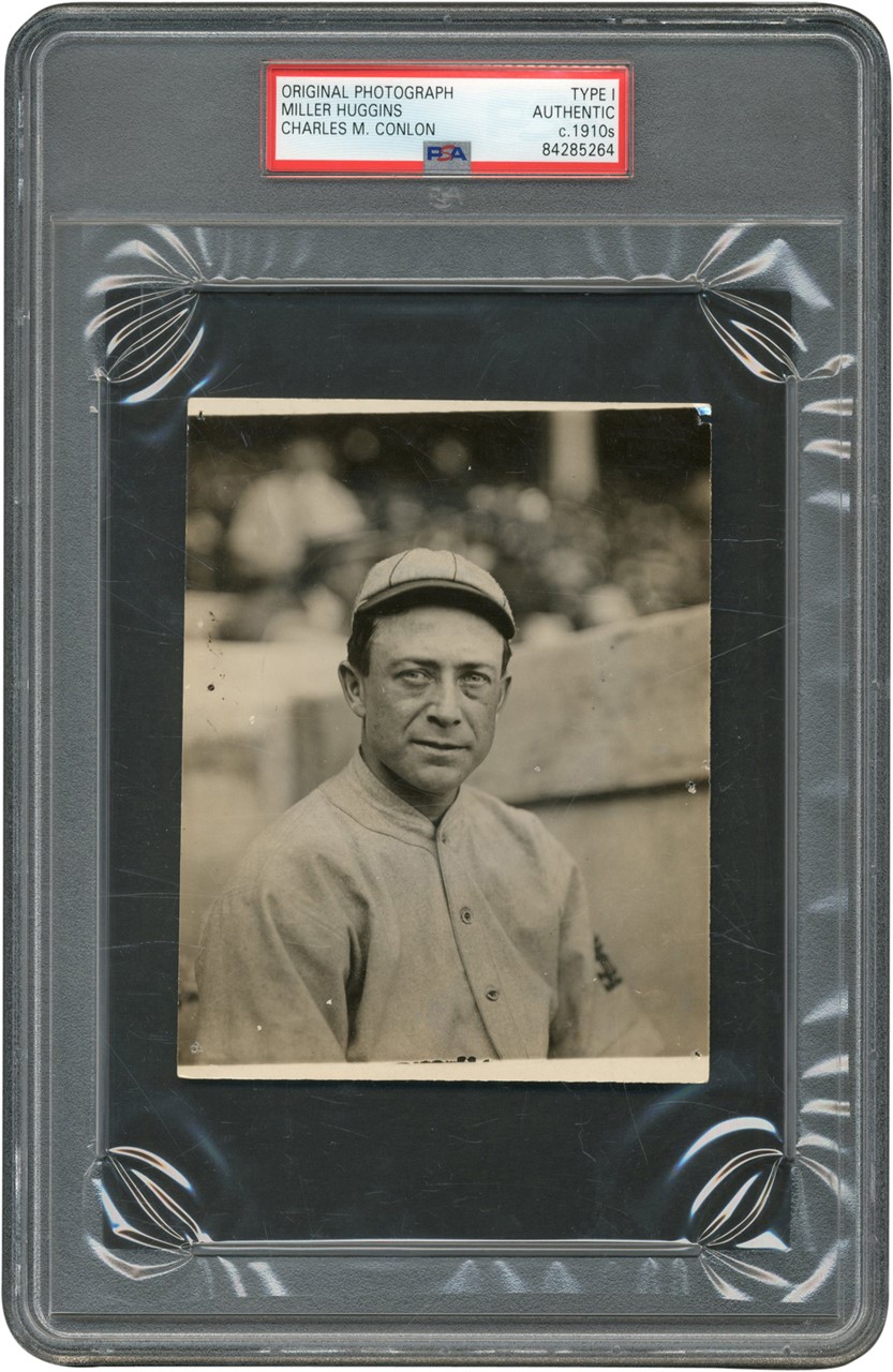 The Brown Brothers Collection - Miller Huggins St. Louis Cardinals Photograph by Charles Conlon (PSA Type I)