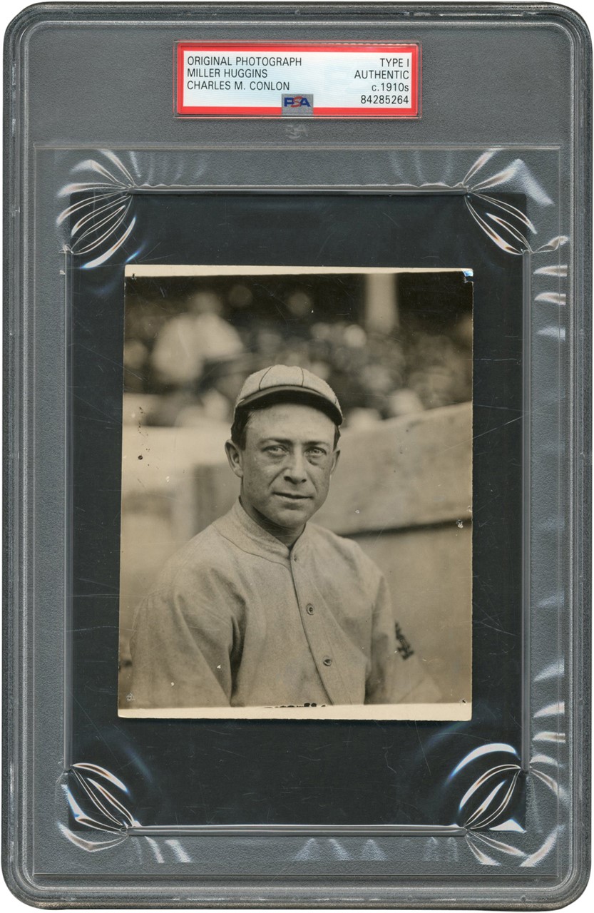 Miller Huggins St. Louis Cardinals Photograph by Charles Conlon (PSA Type I)