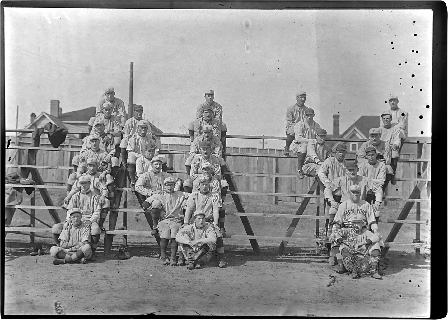 The Brown Brothers Collection - Circa 1913 New York Yankees Glass Plate Negative