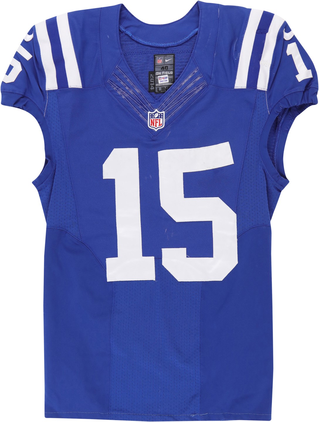 2015 Phillip Dorsett NFL Debut & First NFL TD Indianapolis Colts Game Worn Jersey (Photo-Matched to Five Games)