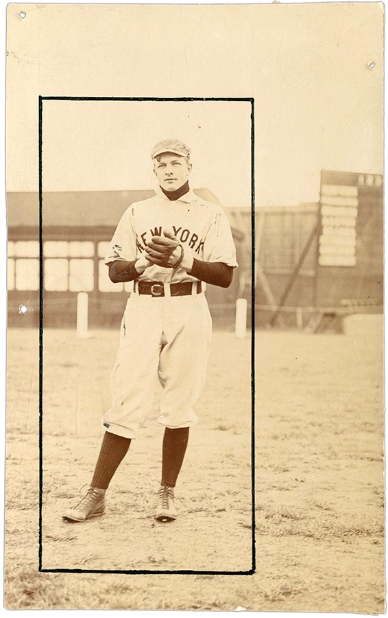 The Brown Brothers Collection - Very Early Circa 1904 Christy Mathewson Photograph