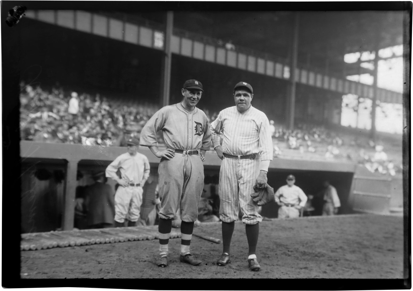 Babe Ruth and Harry Heilmann Original Negative