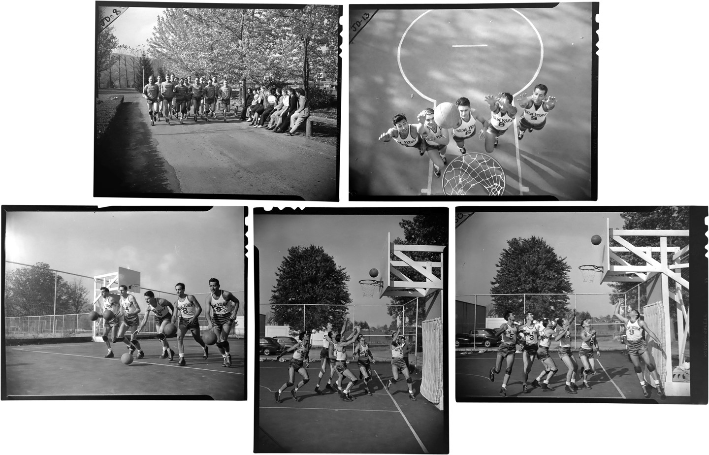 Basketball - The Earliest Known New York Knickerbockers Photographs