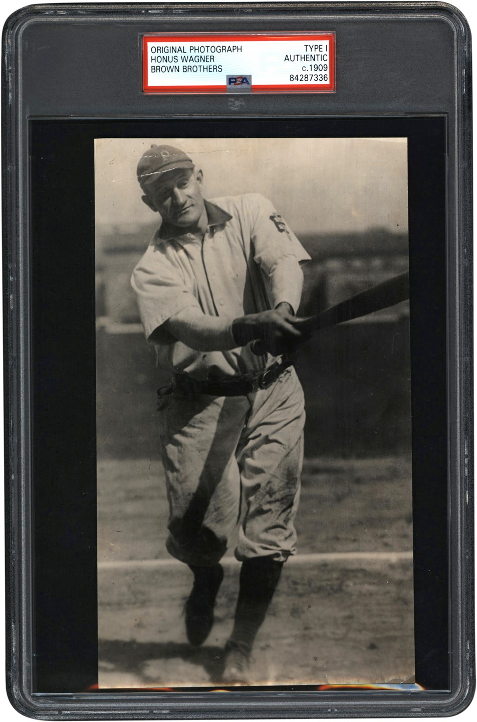 The Brown Brothers Collection - Honus Wagner Pittsburgh Pirates Photograph (PSA Type I)