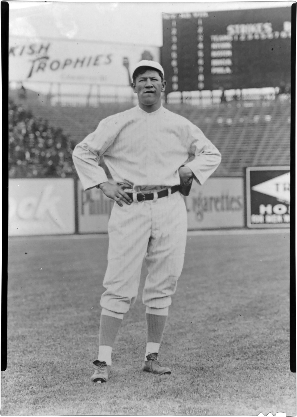 The Brown Brothers Collection - Fantastic Jim Thorpe New York Giants Negative
