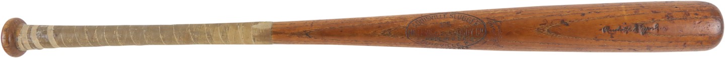 - Early 1940s Rudy York Game Used Bat