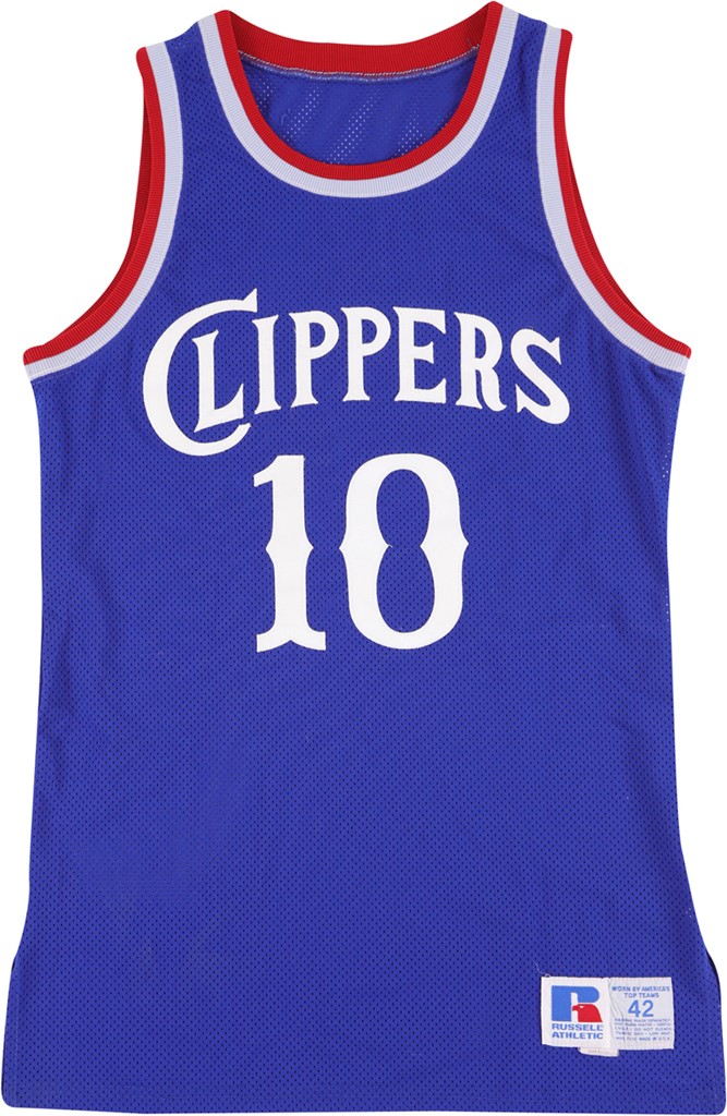- 1984-86 Norm Nixon Los Angeles Clippers Game Worn Jersey