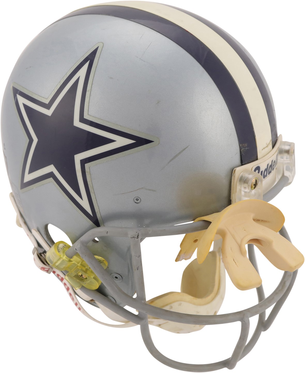 Football - Circa 1998 Michael Irvin Dallas Cowboys Game Worn Helmet (Tony Dorsett Letter)