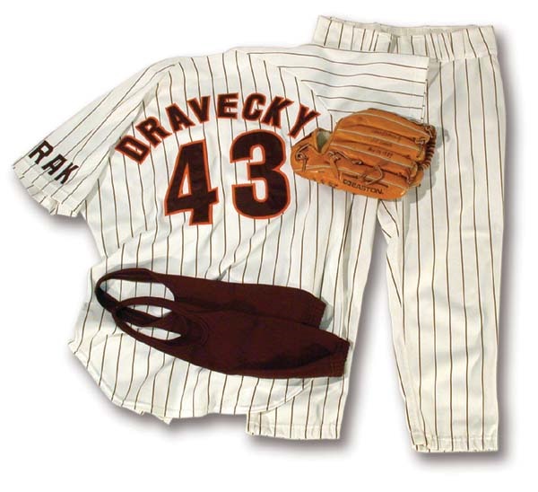 - 1986 Dave Dravecky Game Worn Uniform & Glove
