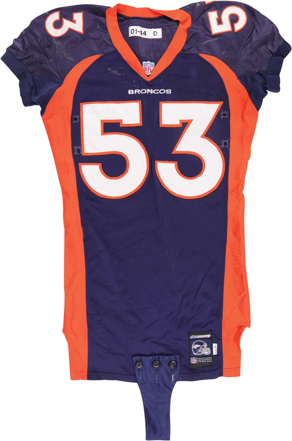 Romanowski's Official Denver Broncos Signed Jersey - CharityStars