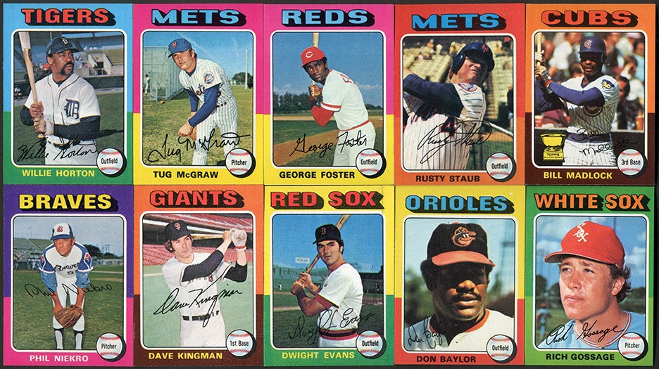 1975 Topps Baseball Card Hoard (14,769)
