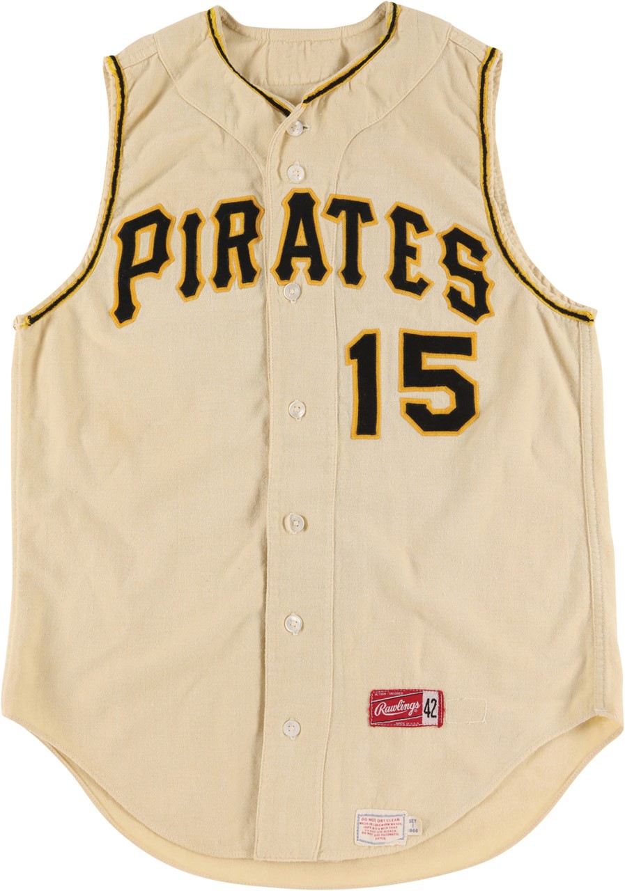 - 1966 Manny Mota Pittsburgh Pirates Game Worn Jersey