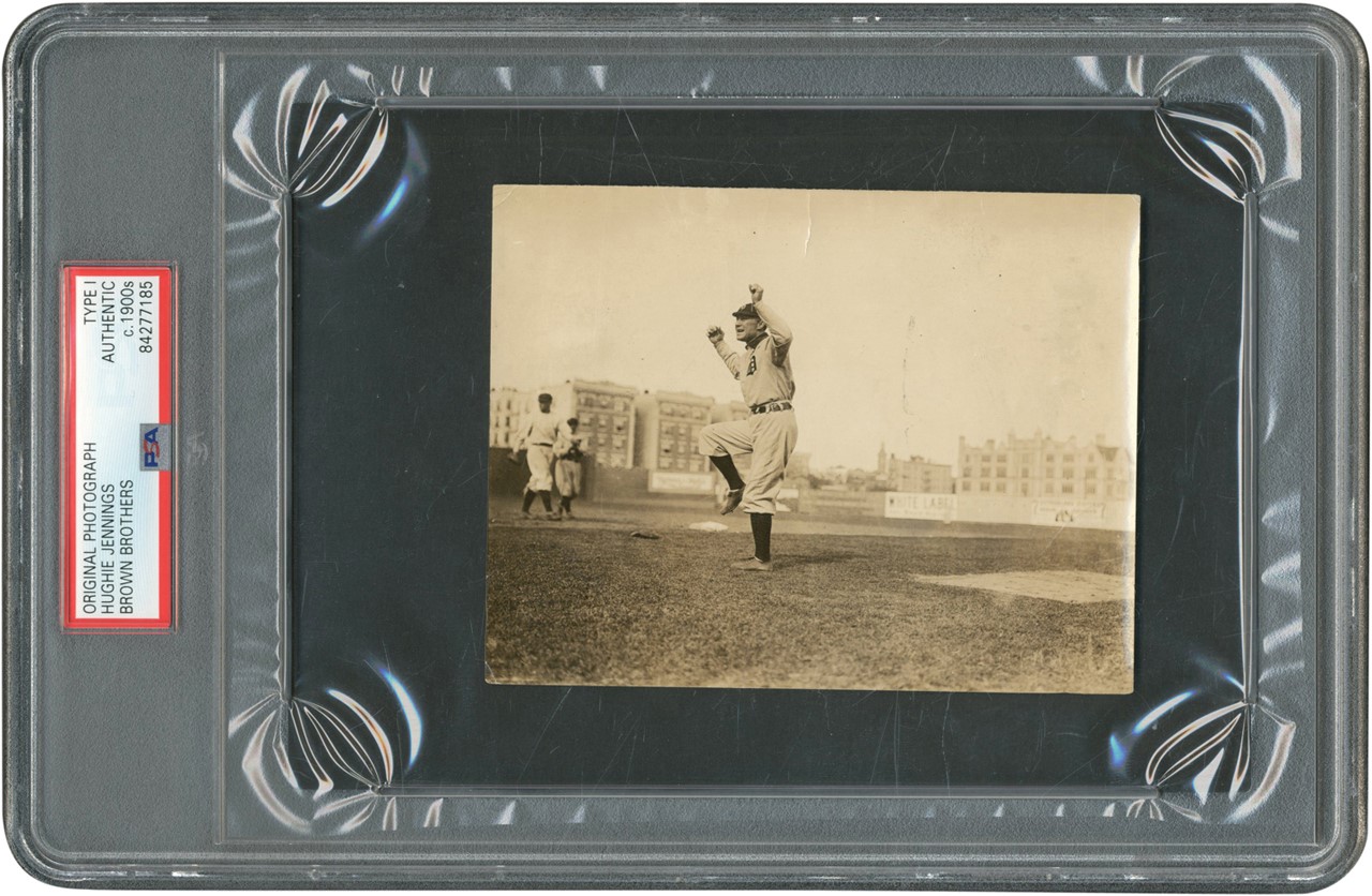 The Brown Brothers Collection - Hugh Jennings Doing His Dance Photograph (PSA Type I)