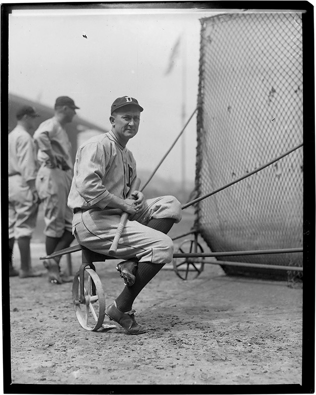 - Ty Cobb Glass Plate Negative