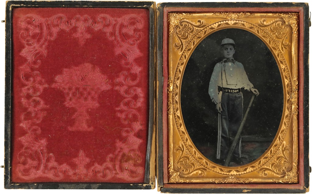 - Very Rare 1860 Baseball Ambrotype