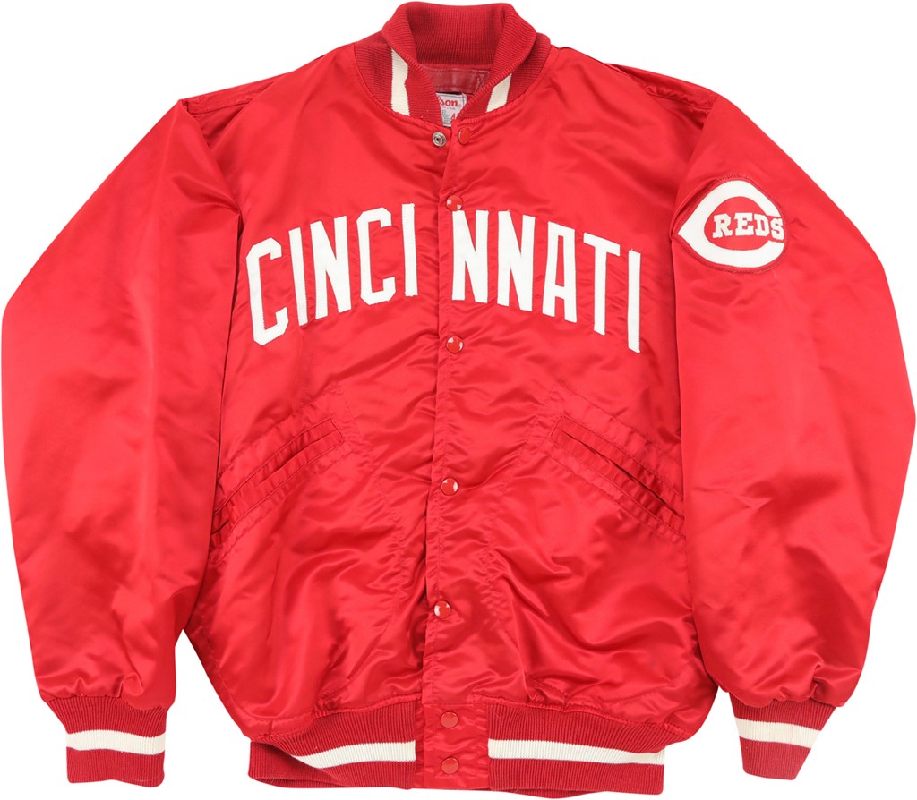 Pete Rose & Cincinnati Reds - 1978 Sparky Anderson Cincinnati Reds Game Worn Jacket
