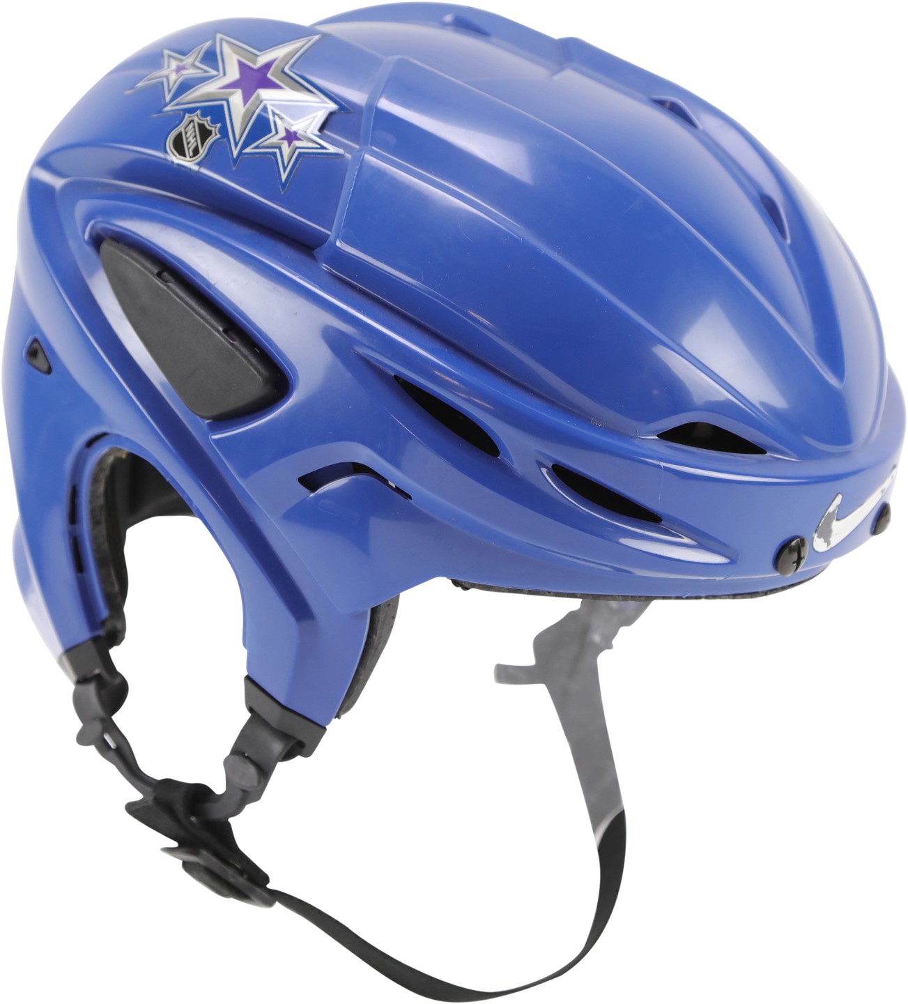 - 2002 Mario Lemieux All-Star Game Game Worn Helmet (Photo-Matched)