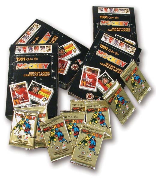 Sports Cards - 1990/91 OPC Premier Hockey Wax Case