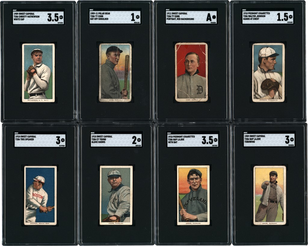 - 1909-11 T206 Master Set with Two Ty Cobb (499/525)