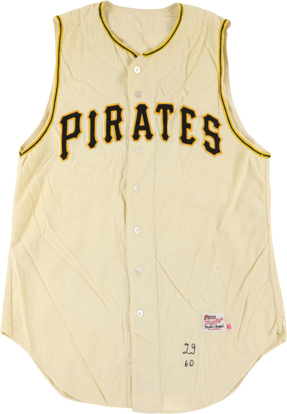 Clemente and Pittsburgh Pirates - 1960 Clem Labine and Others Pittsburgh Pirates Game Worn Jersey