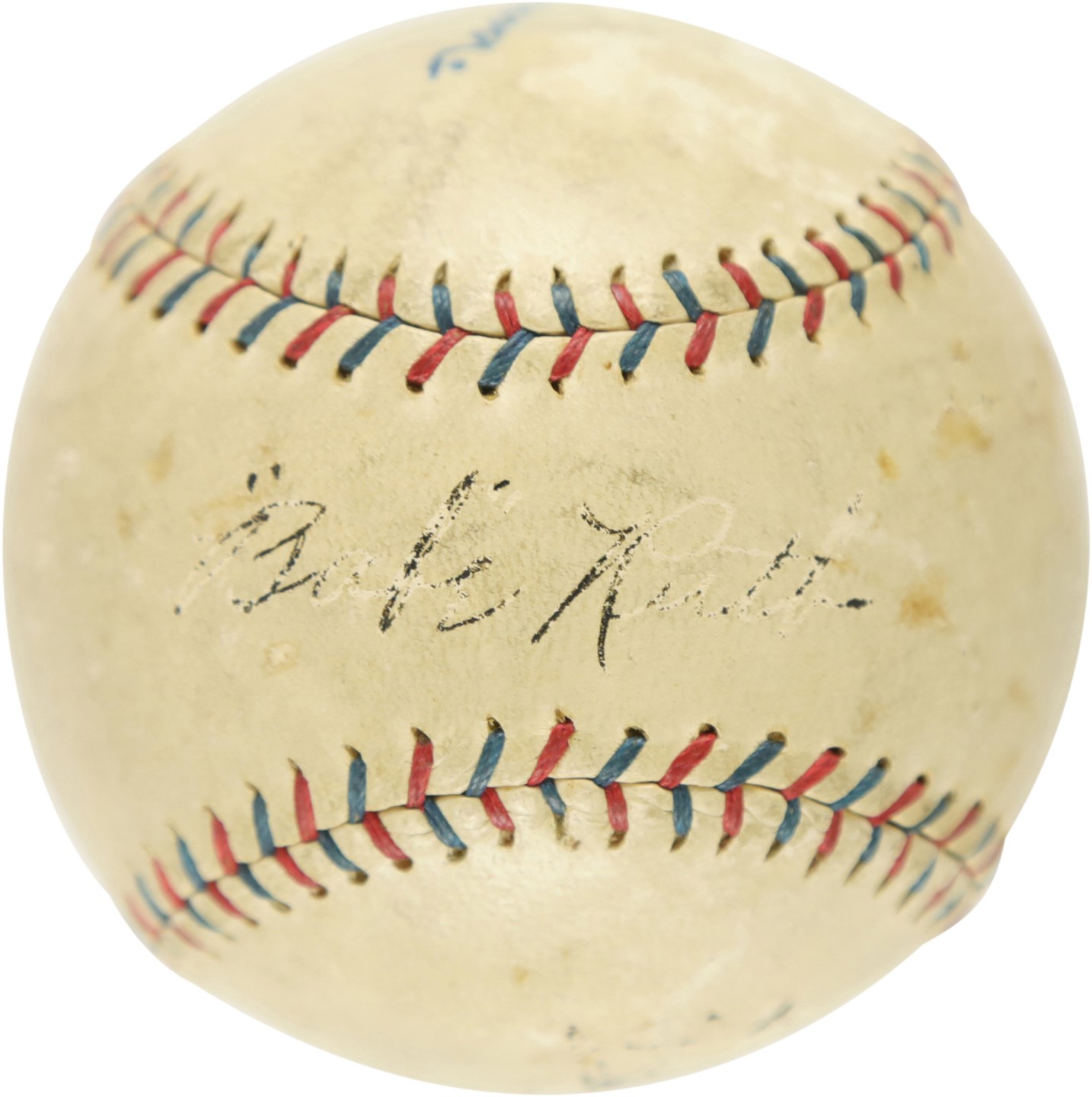 The Harry Heilmann Collection - Circa 1920 President Warren G. Harding, Babe Ruth, and Ty Cobb Signed Baseball (PSA)