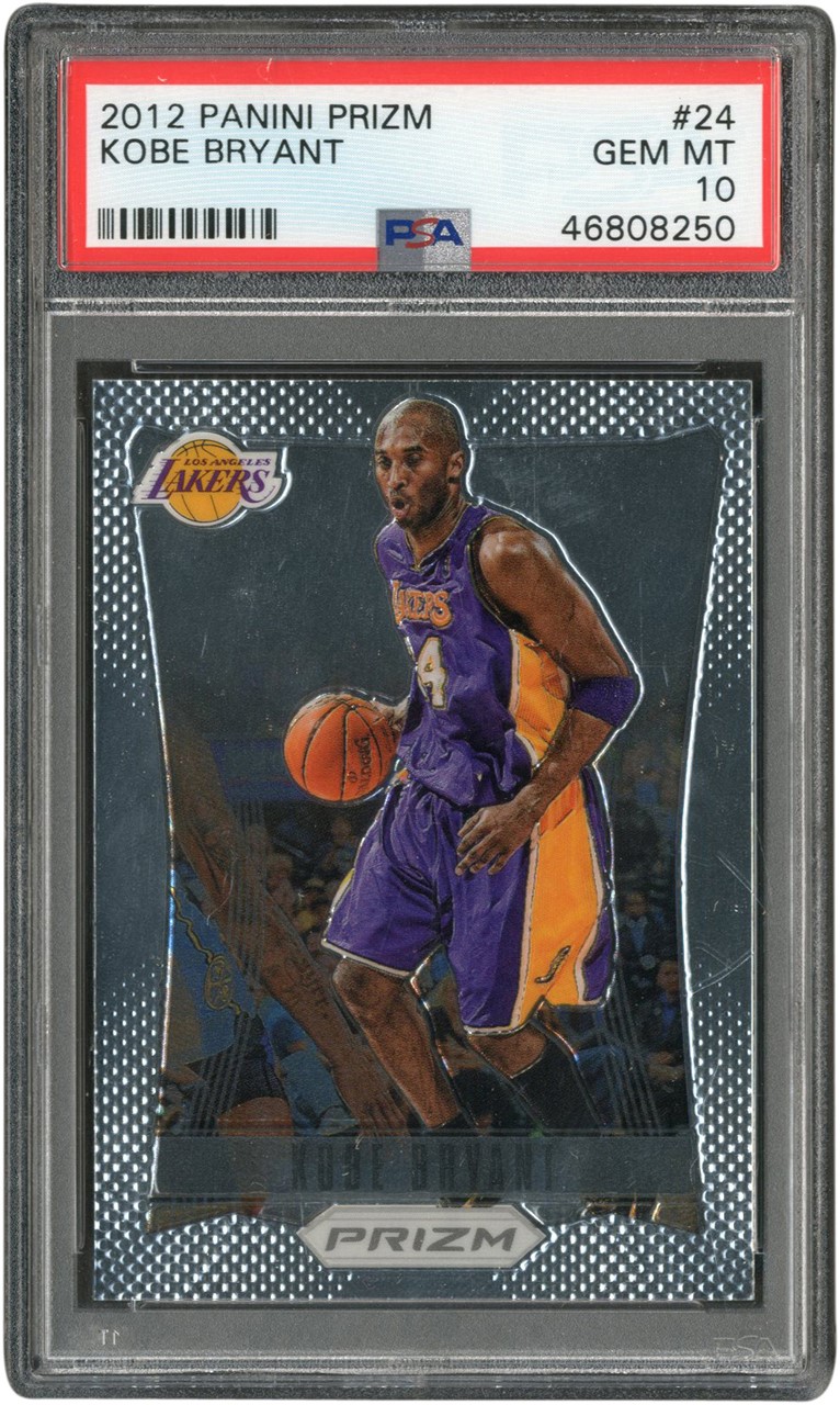 2012 Panini Prizm #24 Kobe Bryant PSA GEM MINT 10