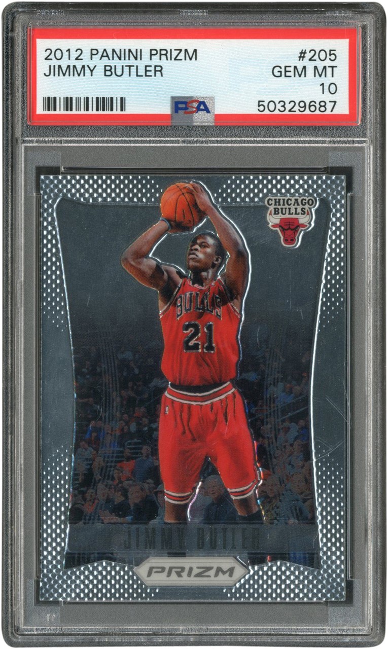 - 2012 Panini Prizm #205 Jimmy Butler PSA GEM MINT 10