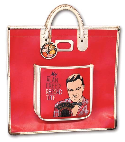 Concerts - Alan Freed Rare Record Tote Bag