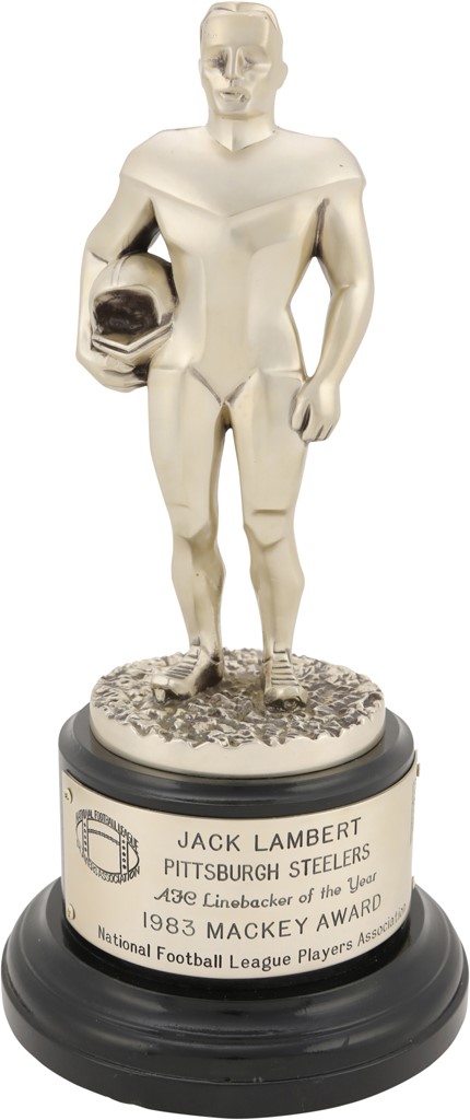 The Jack Lambert Collection - 1983 Jack Lambert Mackey Award for AFC Linebacker of the Year